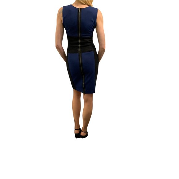 BCBG Max Azria Fitted Sheath Dress with 2 Way Back Zipper - Size 4 - Picture 4 of 11